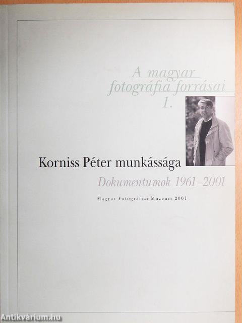 Korniss Péter munkássága