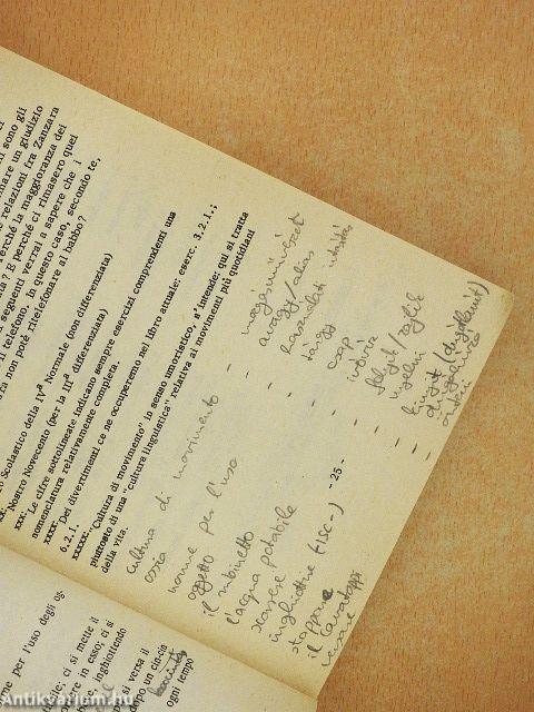 Olasz nyelvkönyv IV.