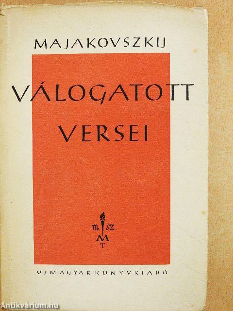 Majakovszkij válogatott versei I.