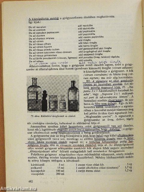 Állatorvosi gyógyszertan