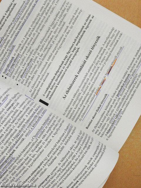 Élelmiszer alapismeretek