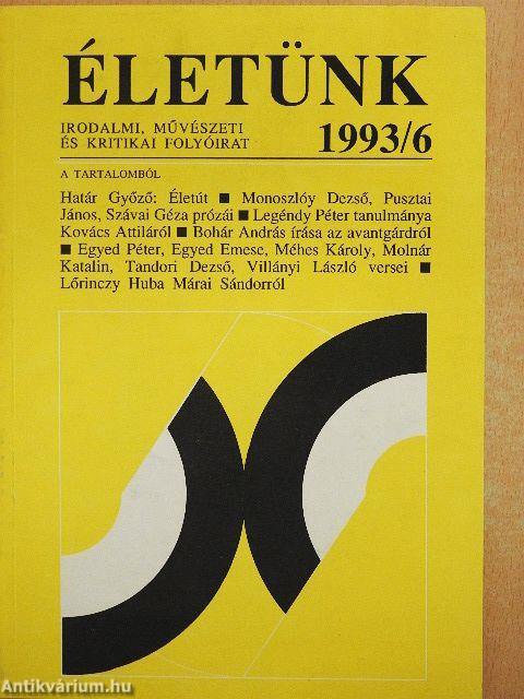 Életünk 1993/6.
