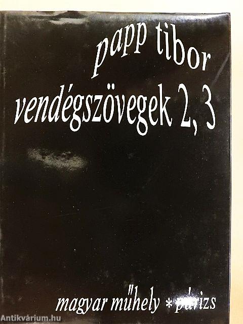 Vendégszövegek 2, 3
