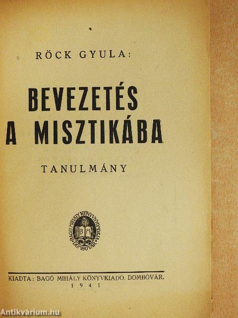 Bevezetés a misztikába