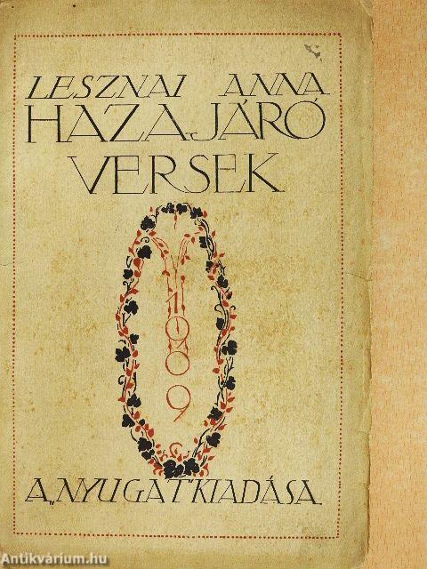 Hazajáró versek