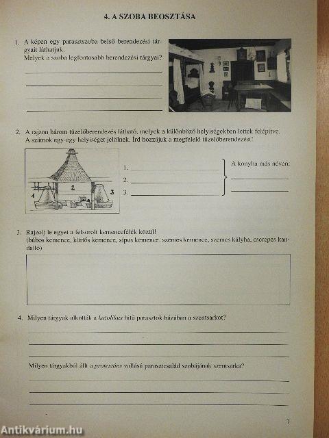 Hon- és népismeret munkafüzet 5-6.