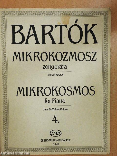 Mikrokozmosz zongorára 4.