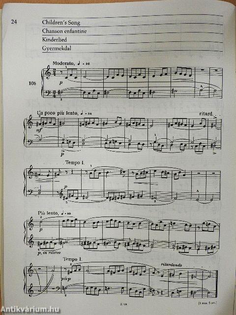 Mikrokozmosz zongorára 4.