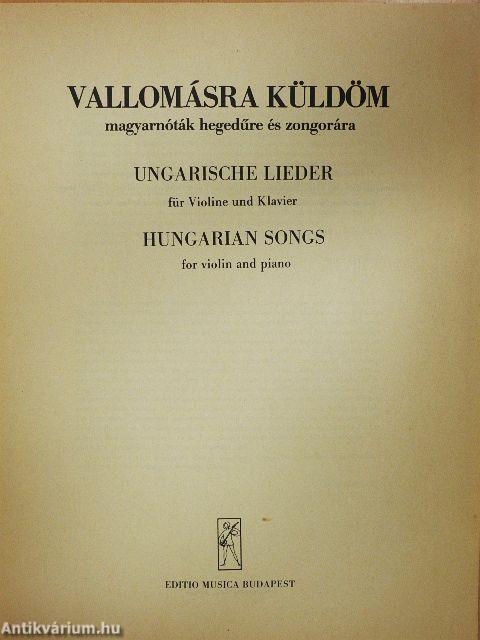 Vallomásra küldöm