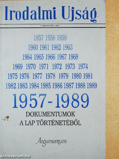 Irodalmi Ujság 1957-1989