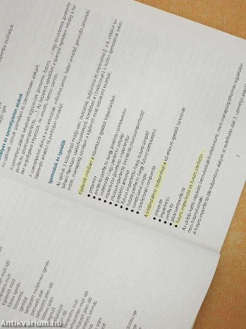 PONS Igetáblázatok - Spanyol