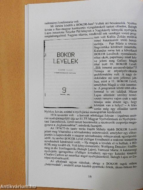 Emlékkönyv Mizser Lajos tiszteletére