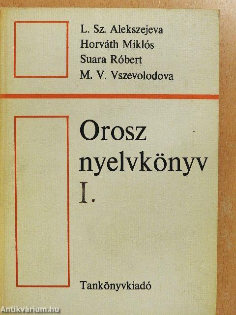 Orosz nyelvkönyv I.