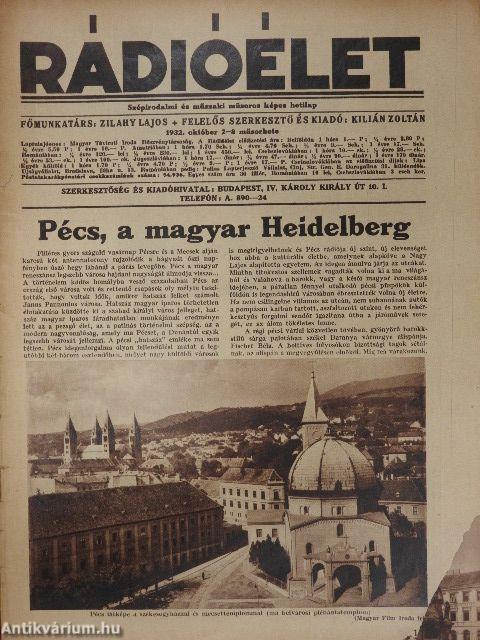 Rádióélet 1932. szeptember 30.