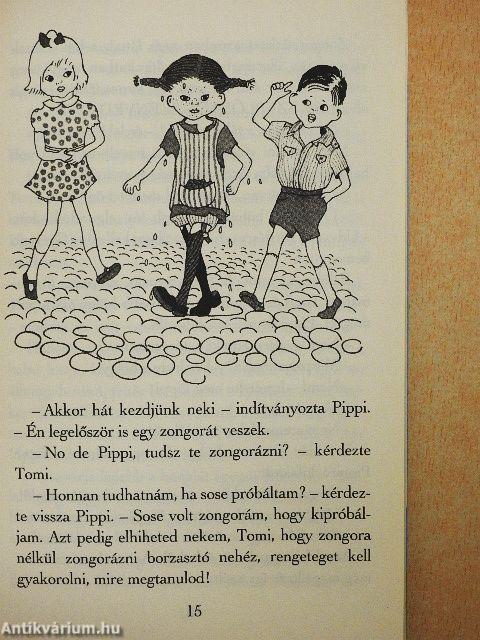 Harisnyás Pippi hajóra száll
