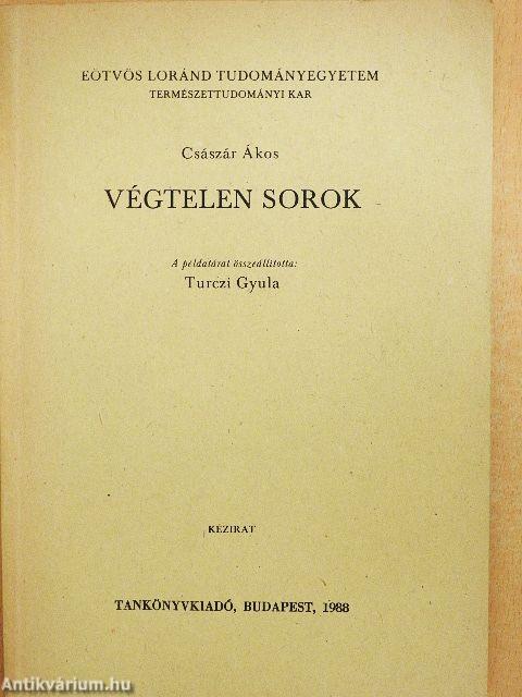 Végtelen sorok
