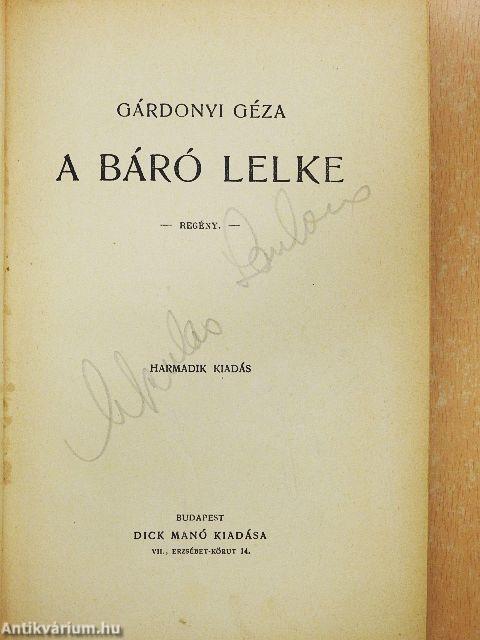 A báró lelke