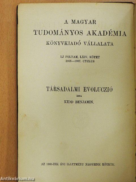 Társadalmi evoluczió