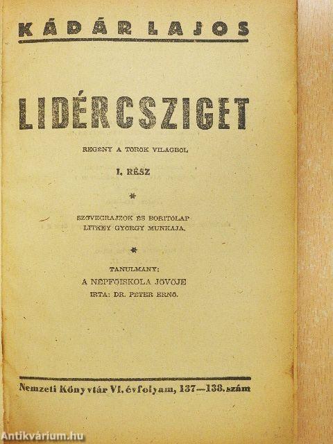 Lidércsziget I./Tanulmány: A népfőiskola jövője