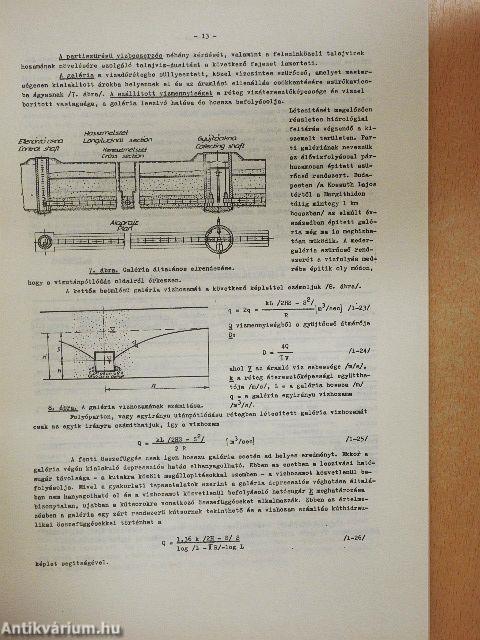 A vízgazdálkodás ágazatainak hidrológiai szempontjai V/4.