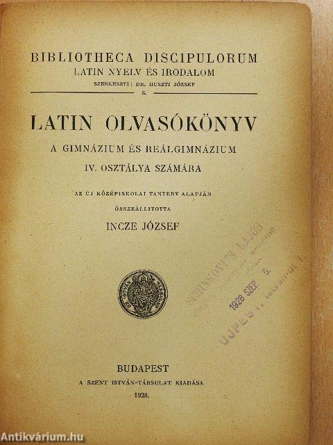 Latin olvasókönyv