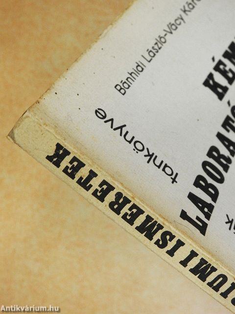 Kémia-laboratóriumi ismeretek