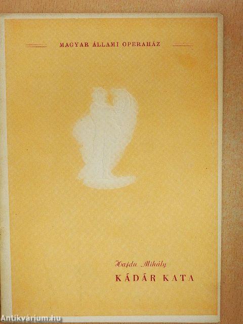 Hajdu Mihály: Kádár Kata