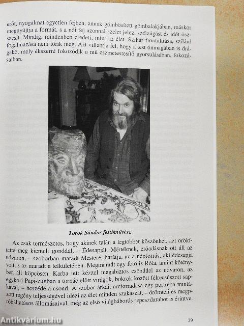 A nagykunság szobrásza Papi Lajos