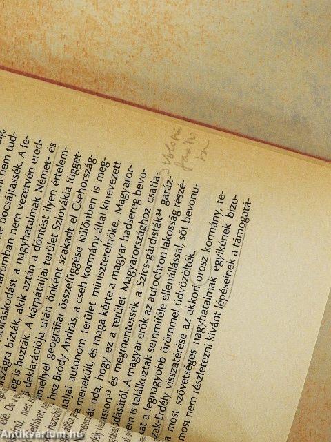 Bethlen István emlékirata