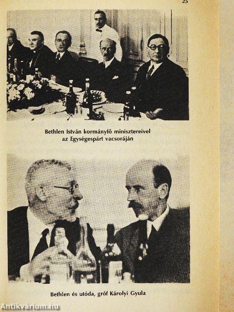 Bethlen István emlékirata