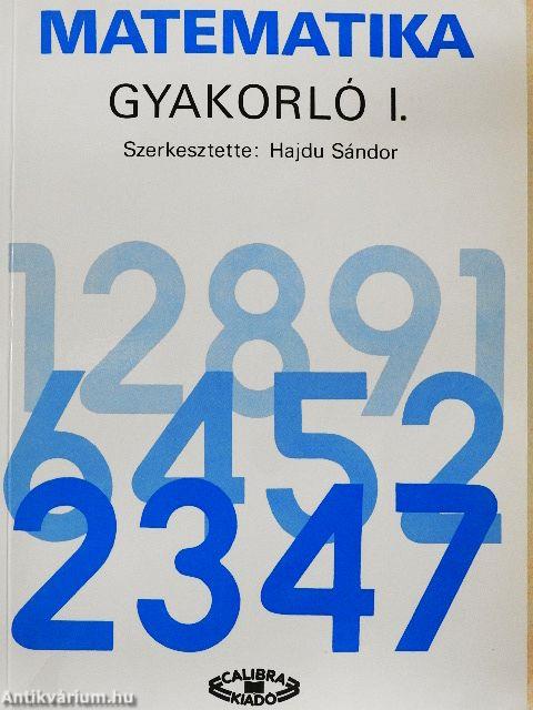 Matematika gyakorló I.