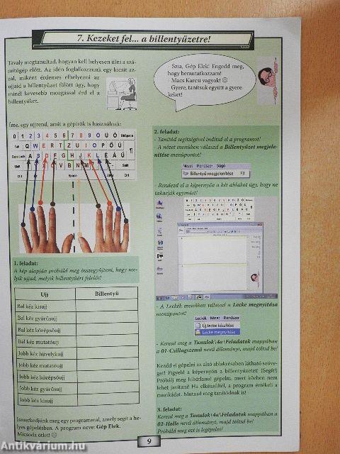 Informatika munkatankönyv a 4. évfolyam részére