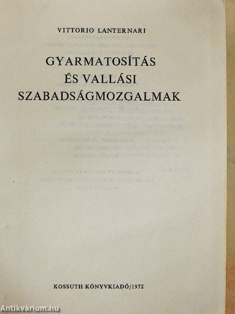 Gyarmatosítás és vallási szabadságmozgalmak