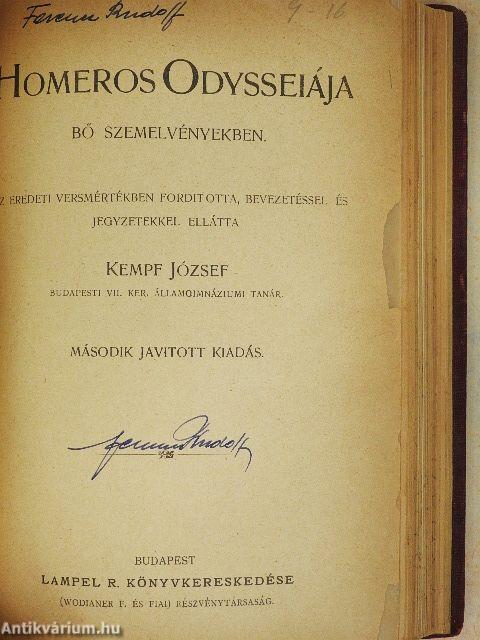 Homeros Iliasa/Homeros Odysseiája