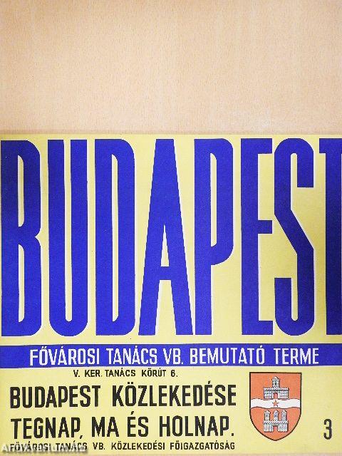 Budapest közlekedése tegnap, ma és holnap