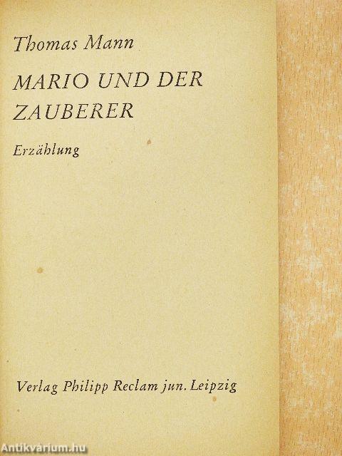 Mario und der Zauberer
