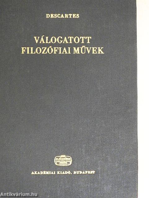 Válogatott filozófiai művek