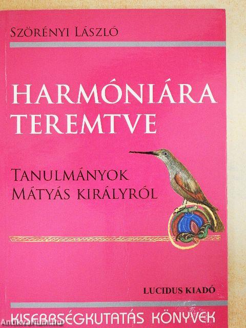 Harmóniára teremtve