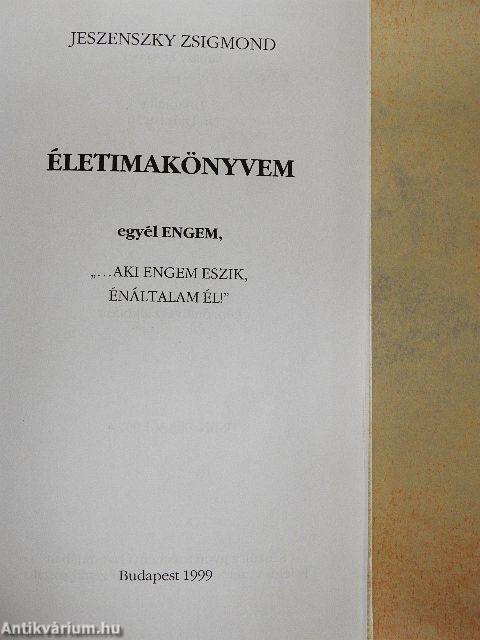 Életimakönyvem