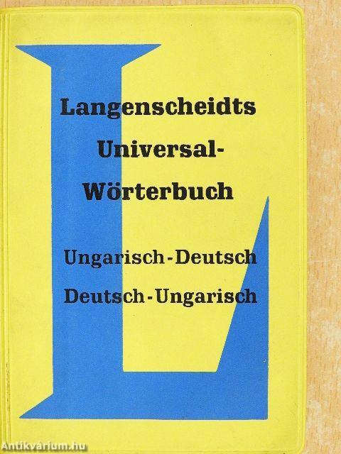 Langenscheidts Universal-Wörterbuch Ungarisch