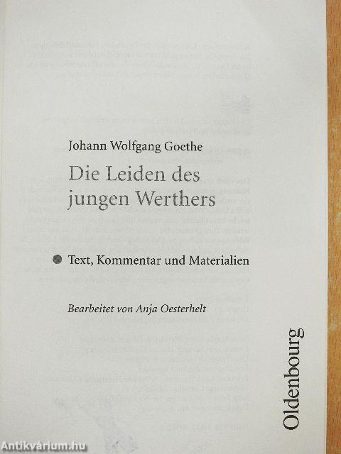 Die Leiden des jungen Werthers