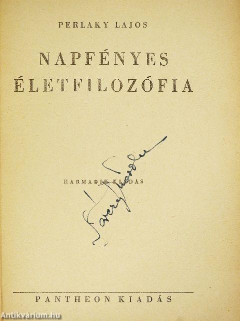 Napfényes életfilozófia