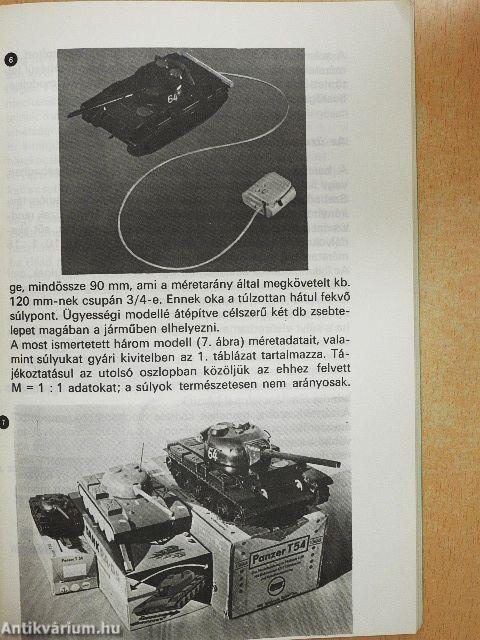 Működő harckocsimodellek építése