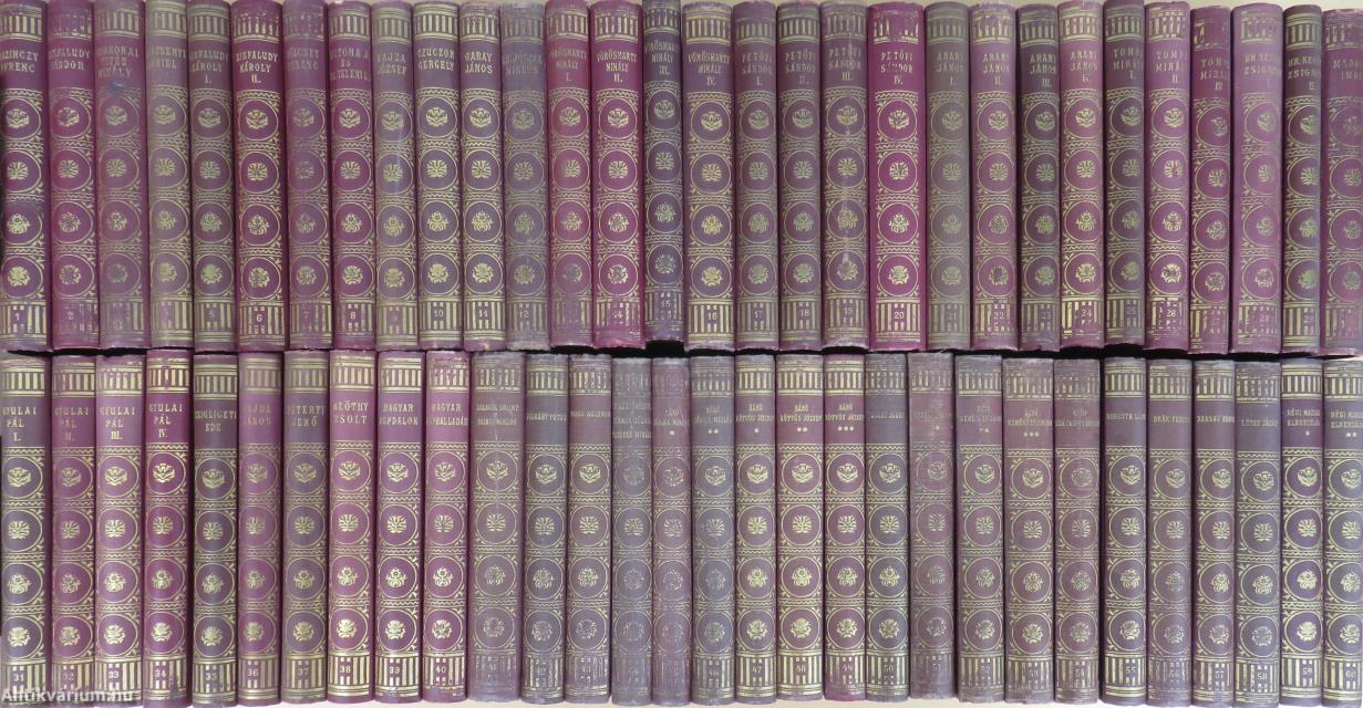Élő könyvek-Magyar Klasszikusok I-LX.
