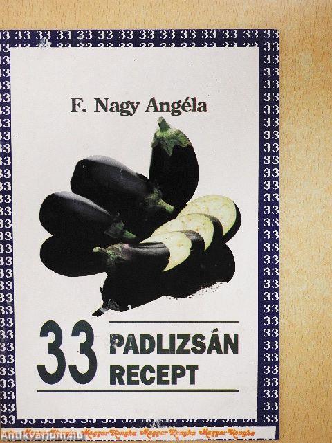 33 padlizsán recept