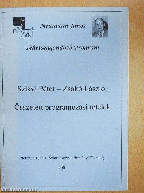 Összetett programozási tételek