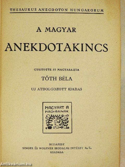 A magyar anekdotakincs