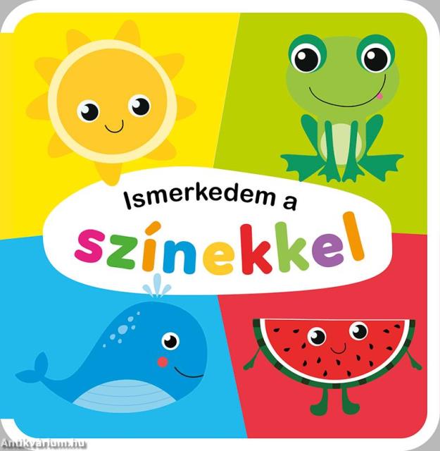 Ismerkedem a színekkel - szivacskönyv