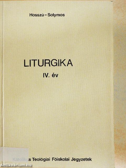 Liturgika IV. év