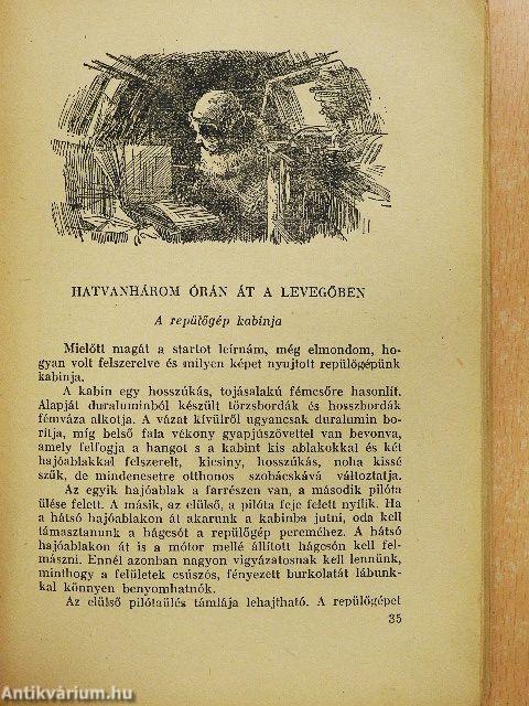 Repülőgéppel az Északi sarkon keresztül